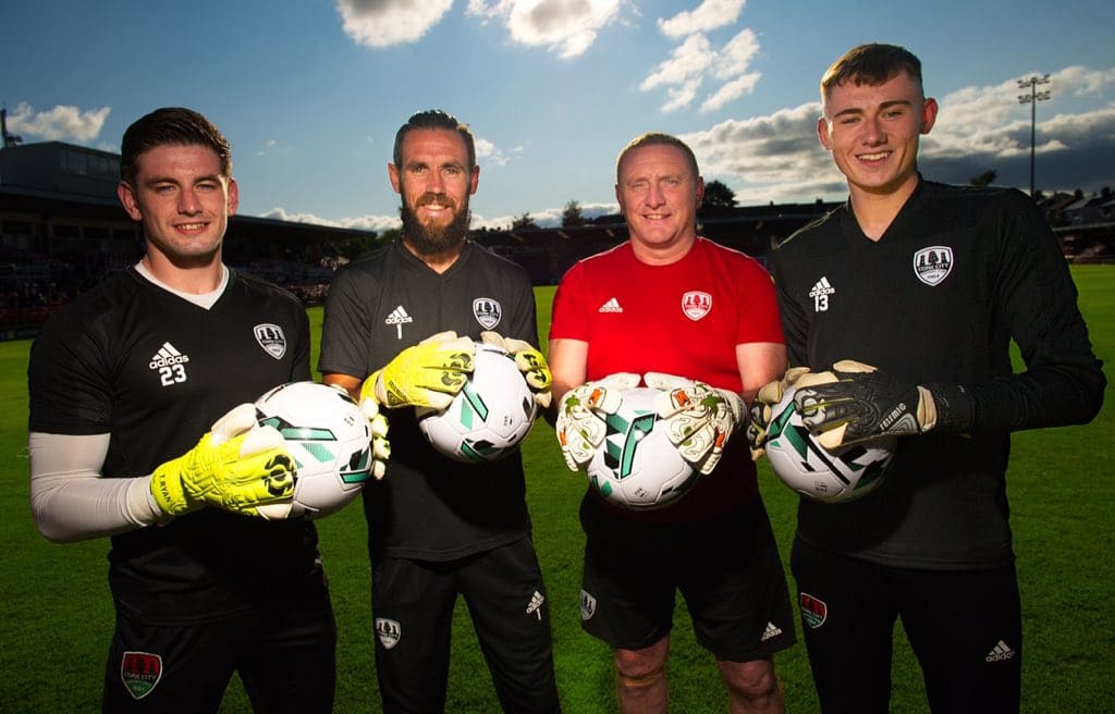 Cork City Goalkeeping team Mark McNulty Cork City
